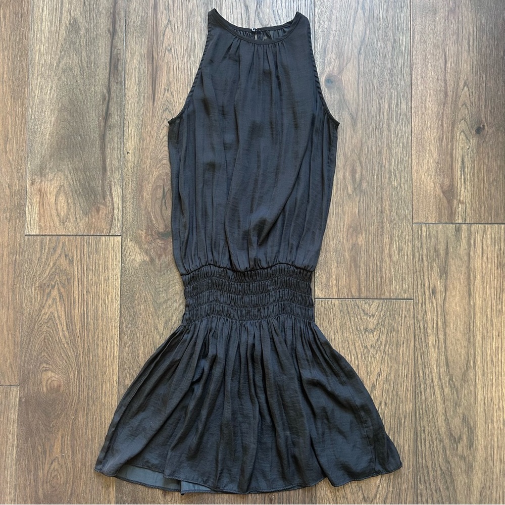 DO+BE Elegant Black Sleeveless Mini Dress